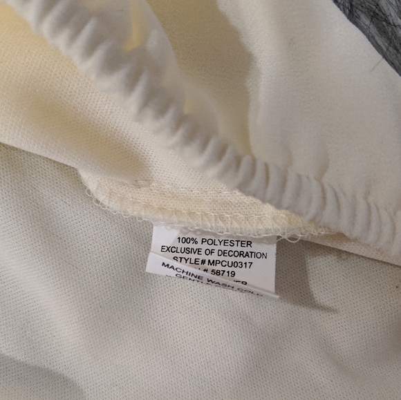 💛SOLD💛Notations blouse, cream w/gold dots - Picture 8 of 8